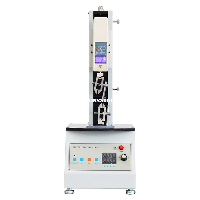 Máquina de prueba de tracción de una sola columna 