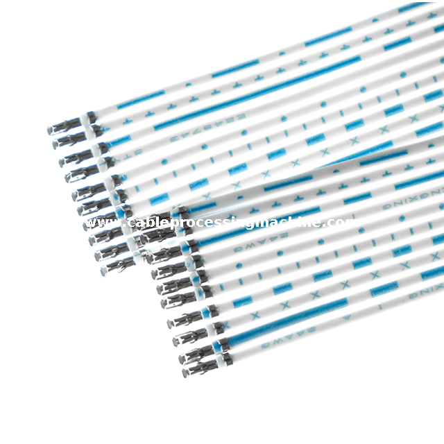 Máquina prensadora de cabezal único para cable plano IDC/IDE 